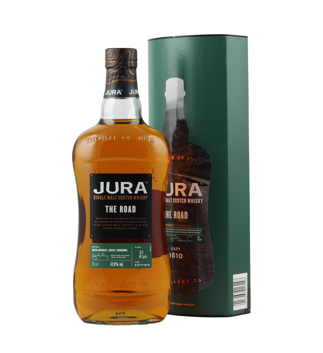 Jura The Road Island Single Malt Scotch Whisky 1L